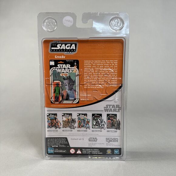 🔥Star Wars Greedo Vintage 2006 The Saga Collection Original Trilogy - SEALED🔥 - Picture 4 of 9